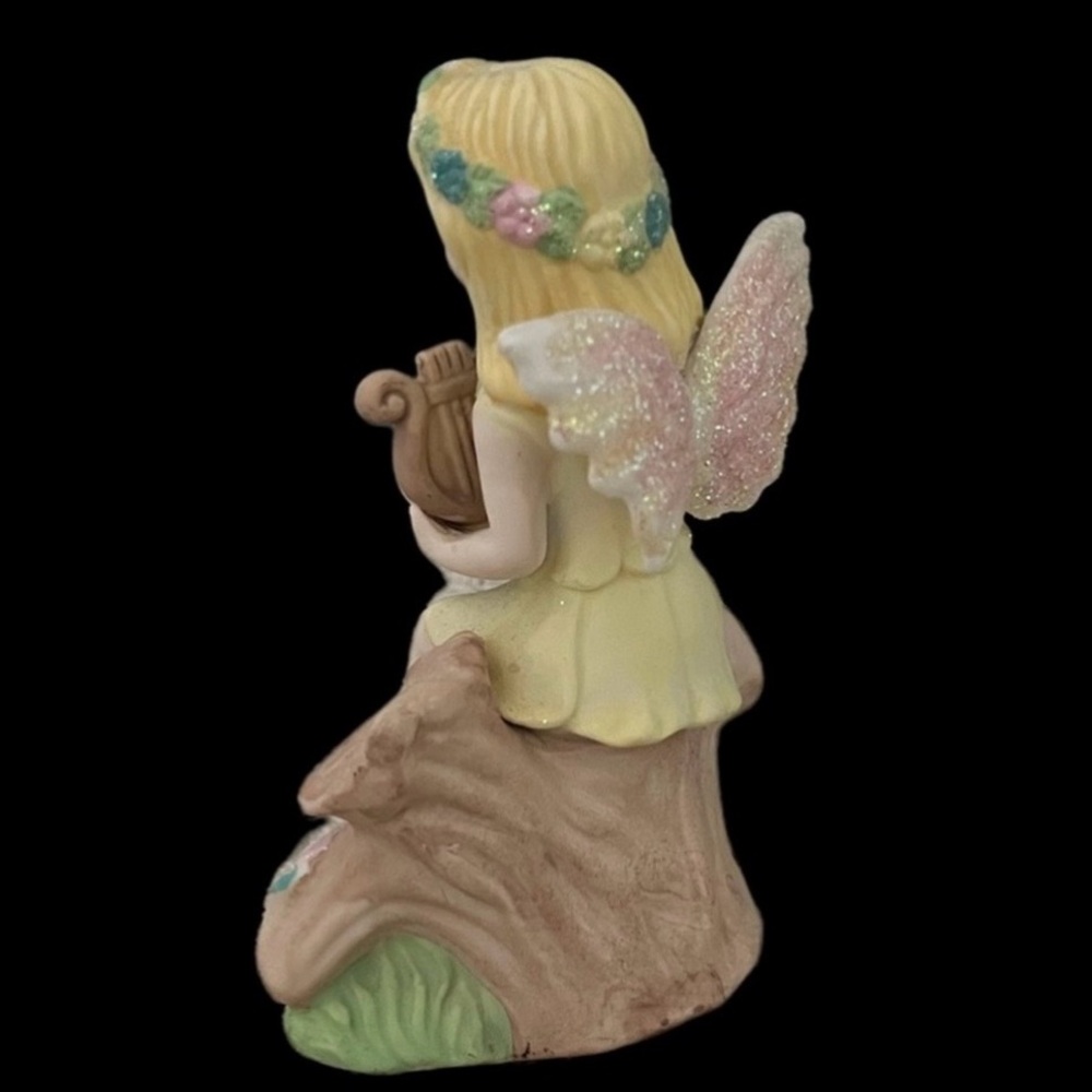 Whimsical Nursery & Fantasy Decor – Teddy Bear Photo Frame & Fairy Figurine - Picture 8 of 15